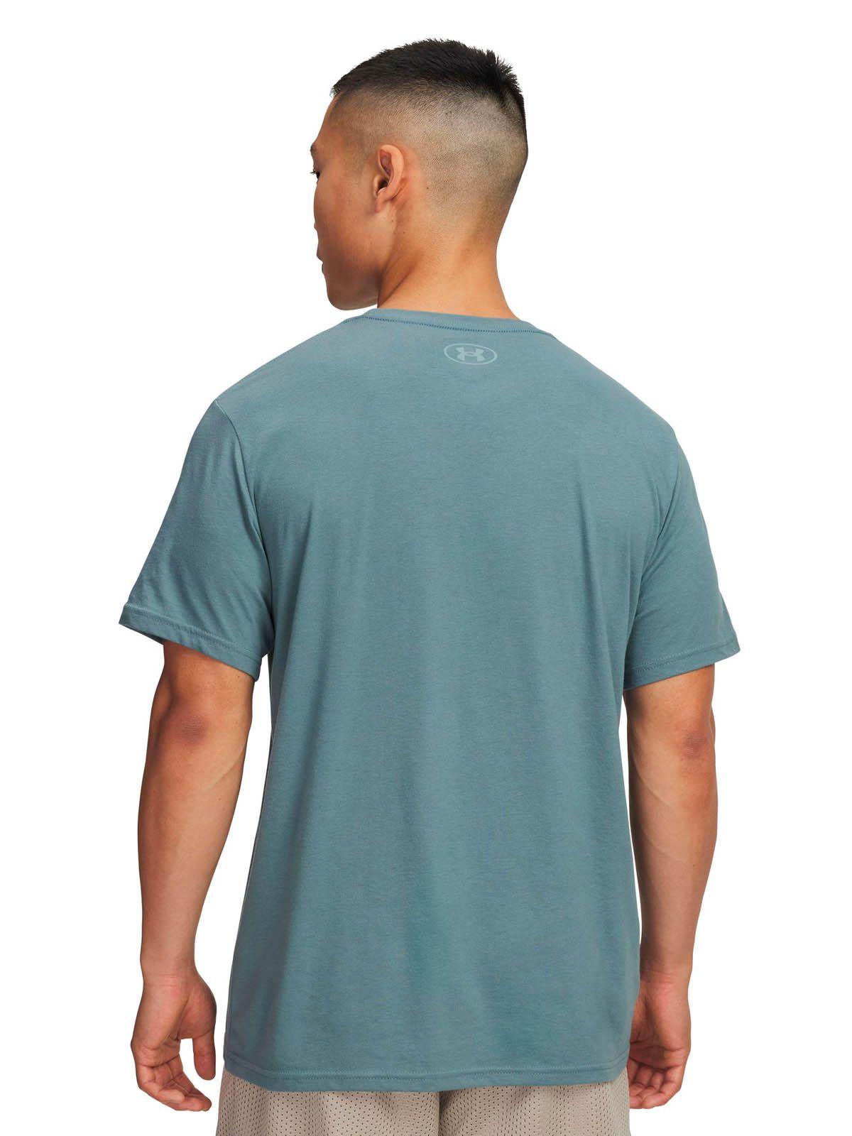 Polera Manga Corta de lifestyle para Hombre Foundation Azul -4