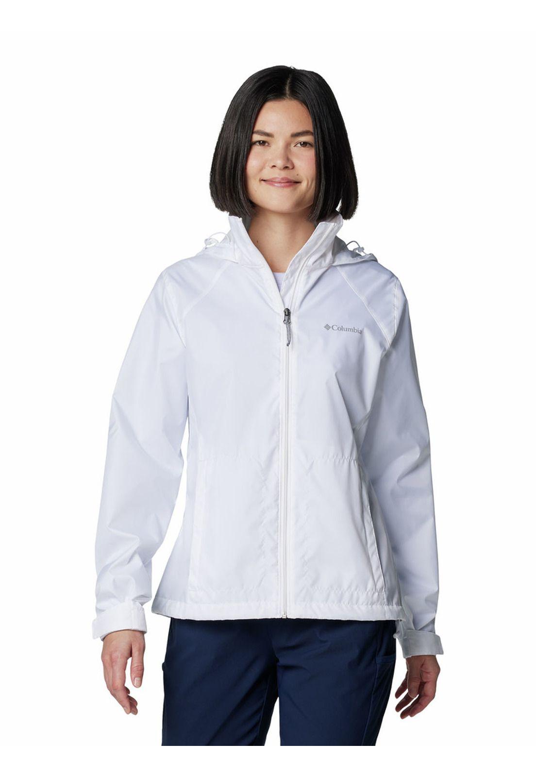 Cortaviento Mujer Switchback Iv Blanco-0