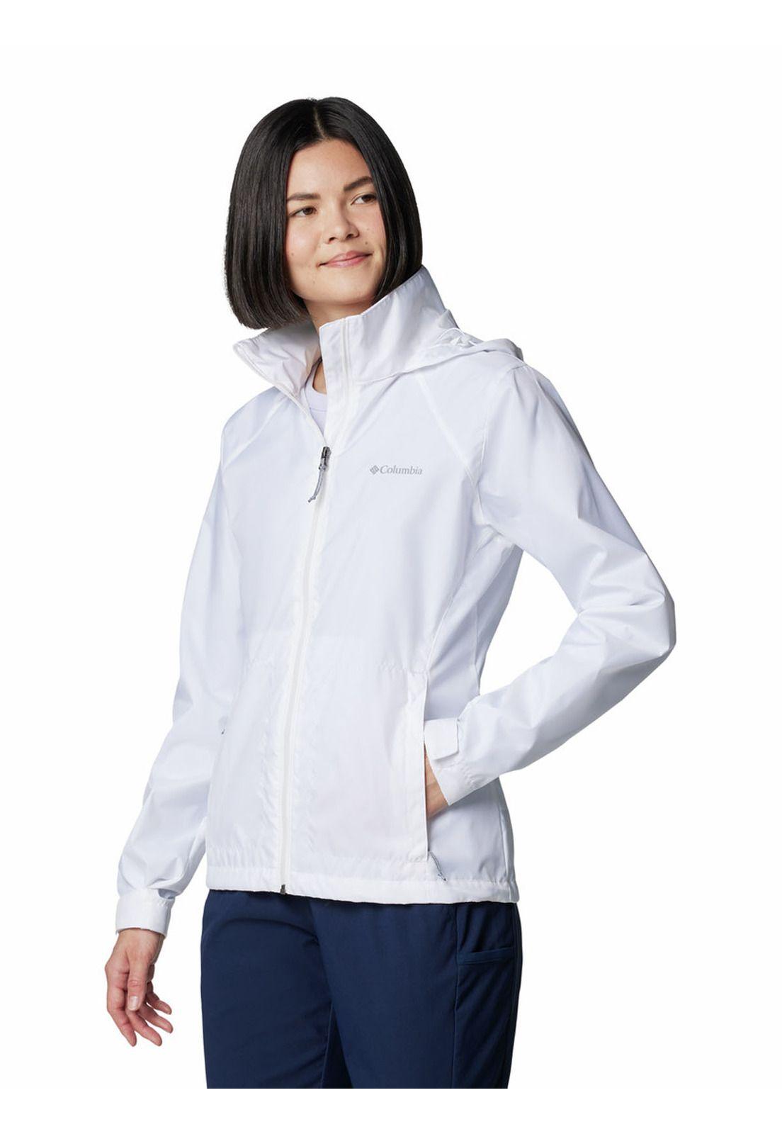 Cortaviento Mujer Switchback Iv Blanco-1