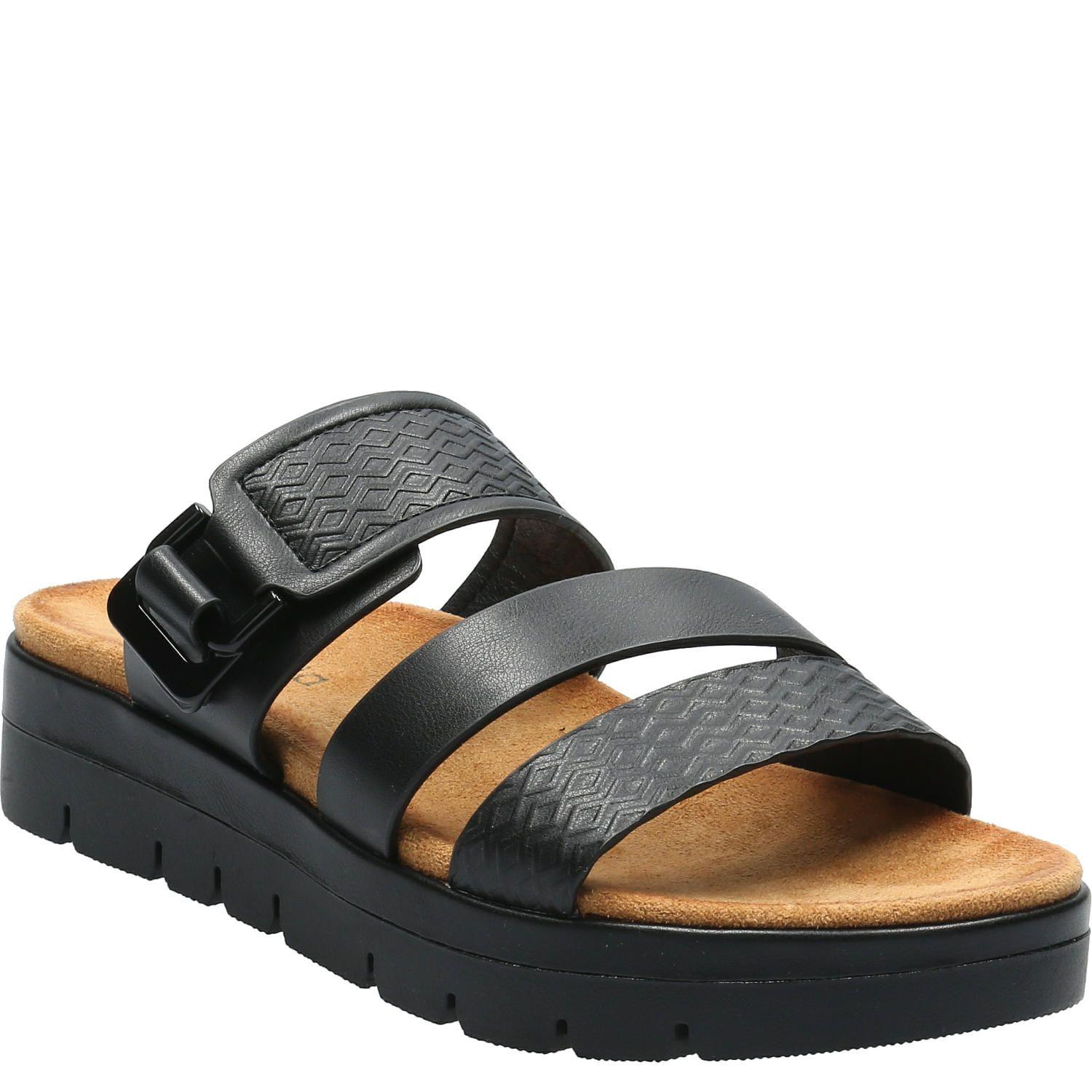 Sandalia Mujer Playful Negro-0