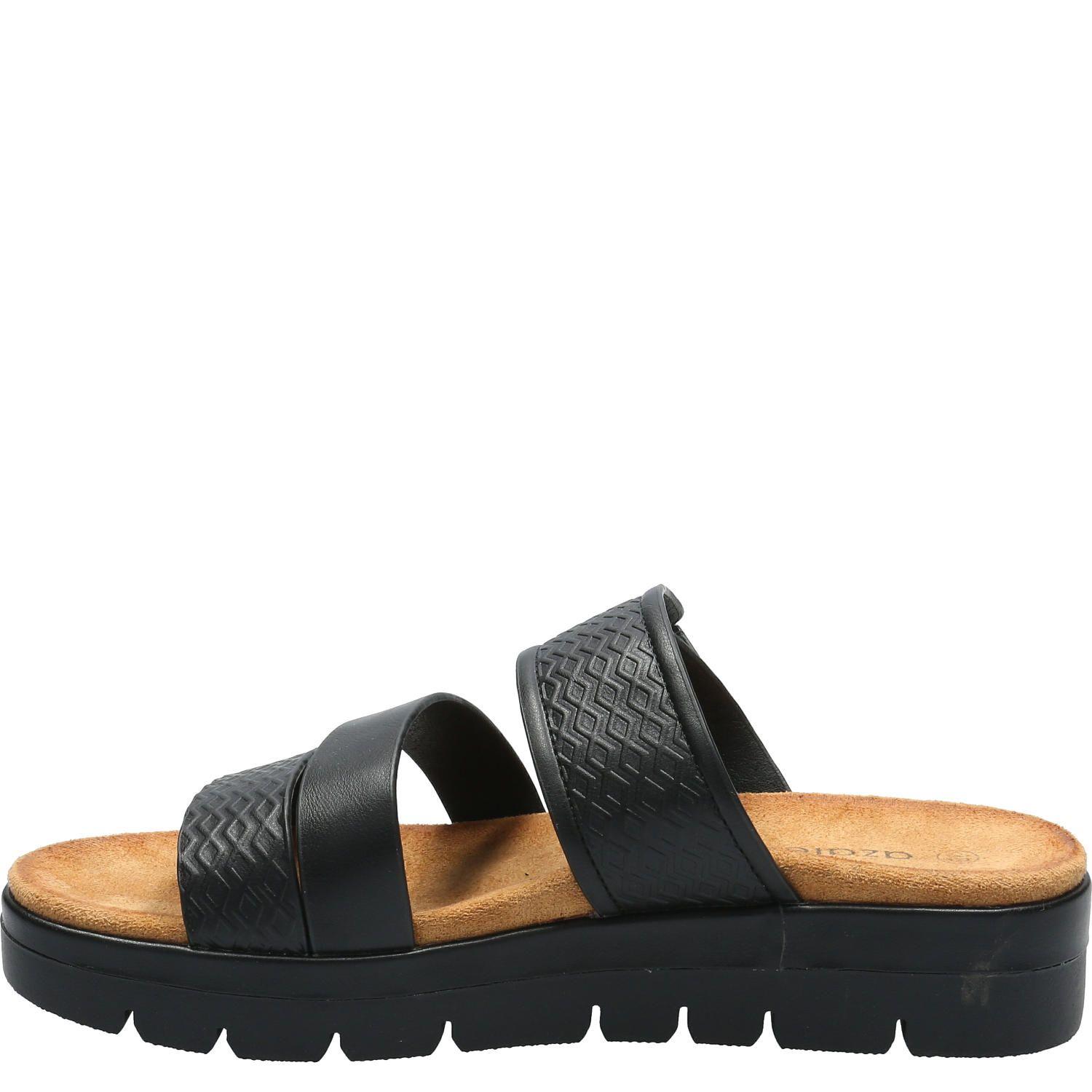 Sandalia Mujer Playful Negro-5