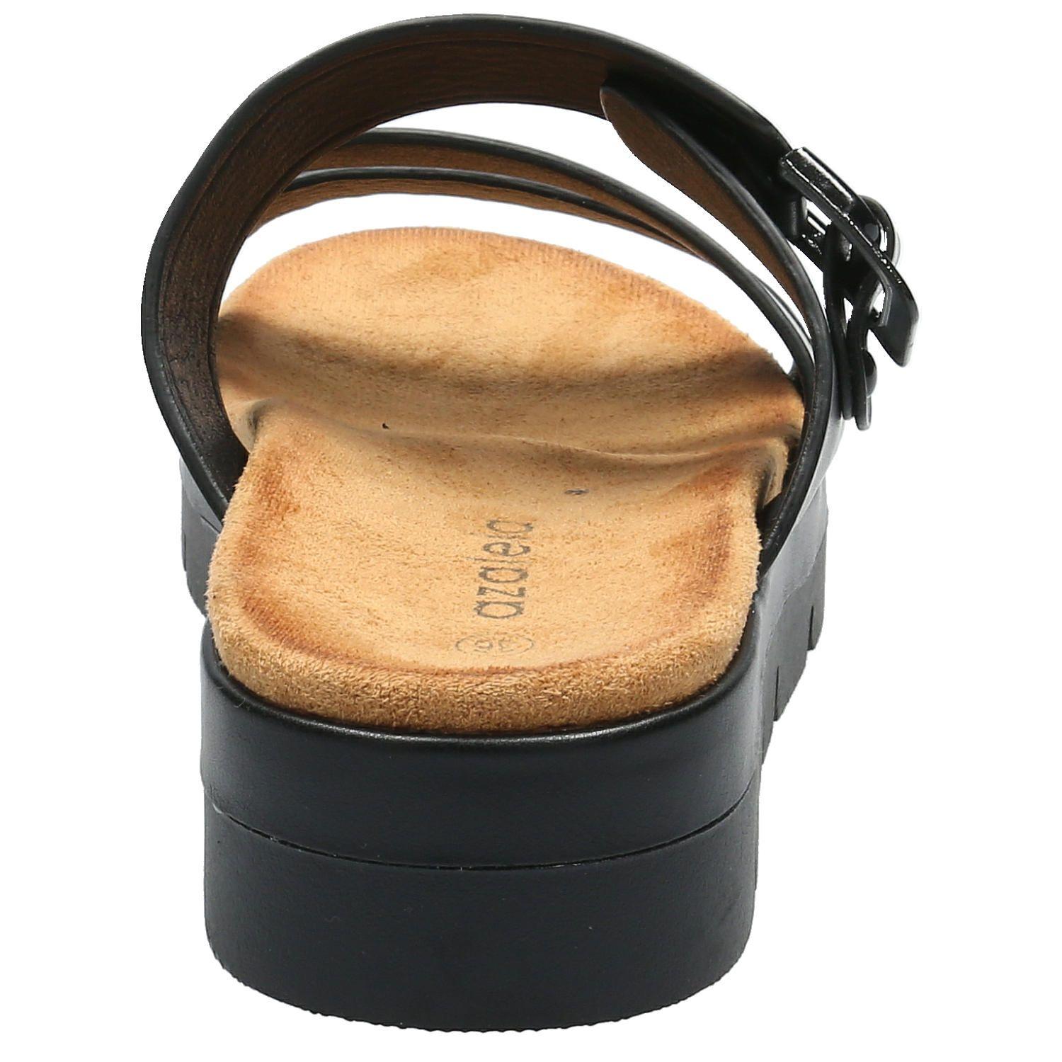 Sandalia Mujer Playful Negro-6