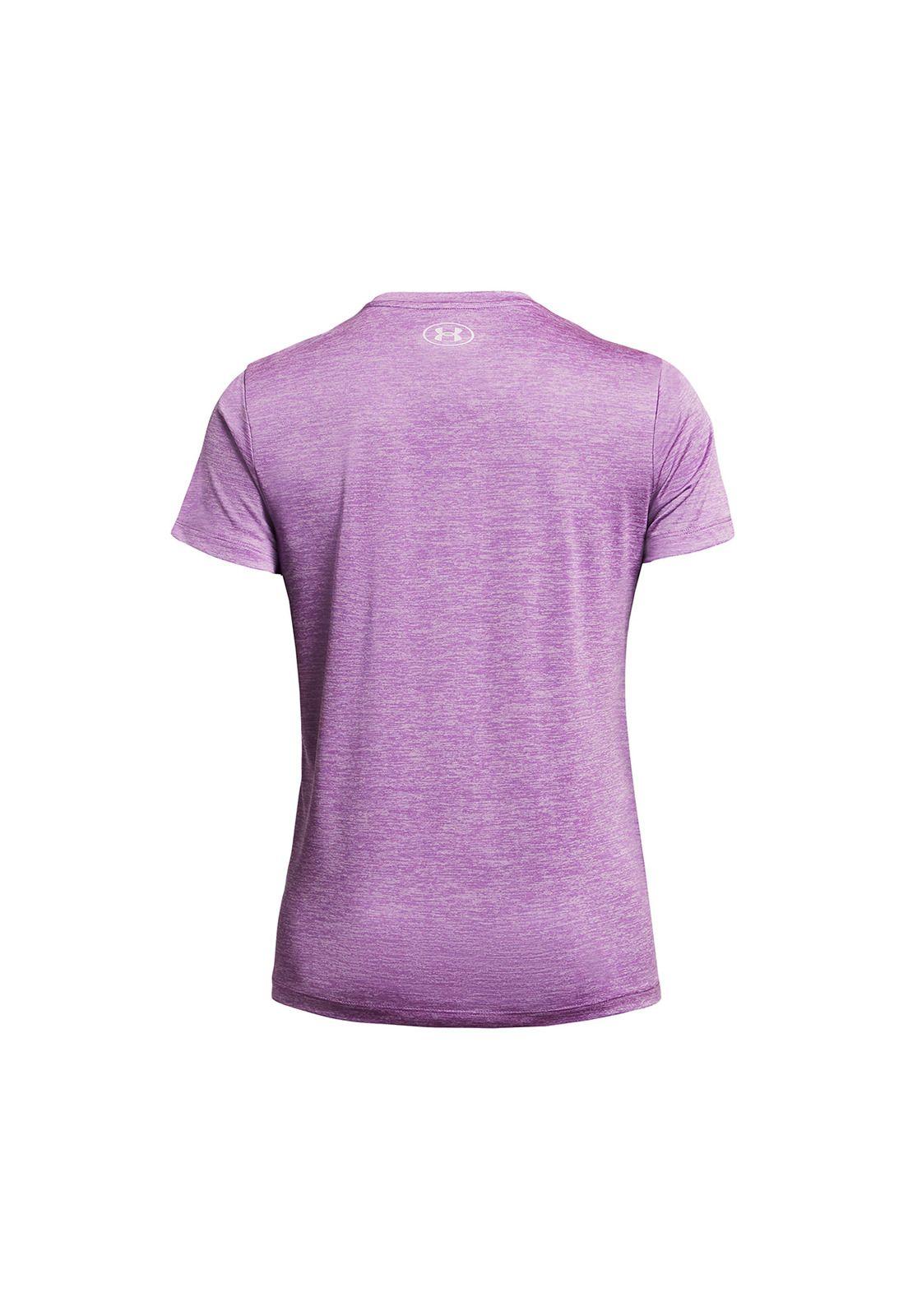 Polera UA Tech Twist mujer Morado-1
