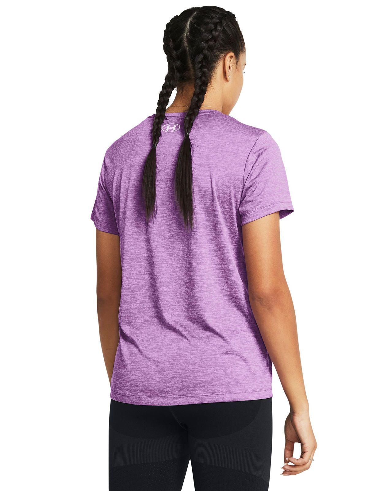 Polera UA Tech Twist mujer Morado-4