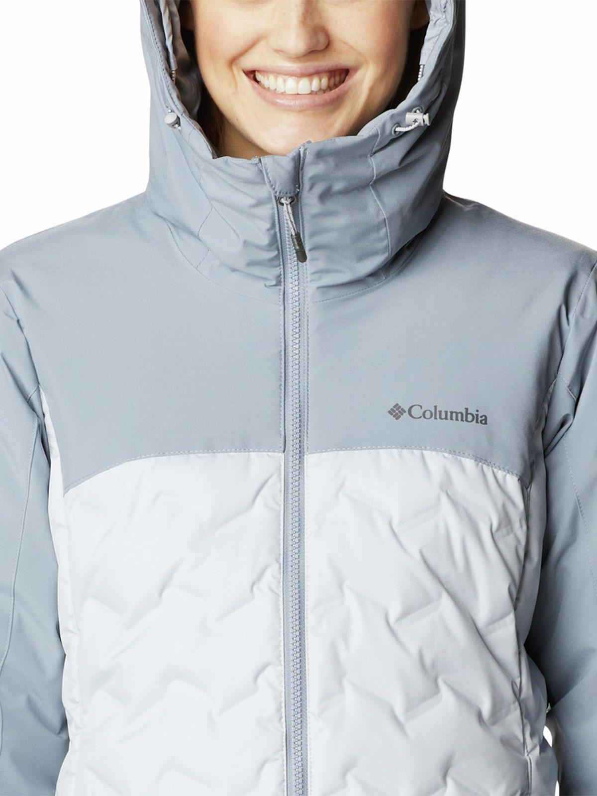 Parka Mujer Grand Trek III Down Gris-3