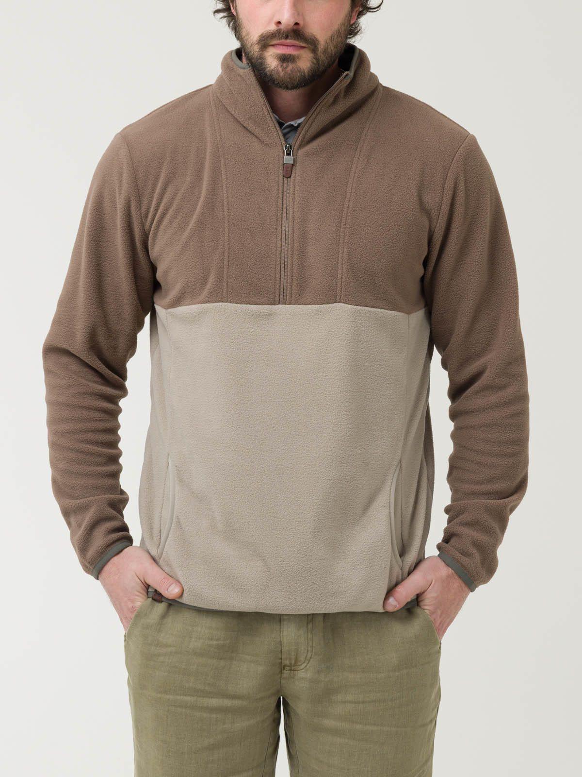 Polar Fibras Recicladas Hombre Atlas Café-4