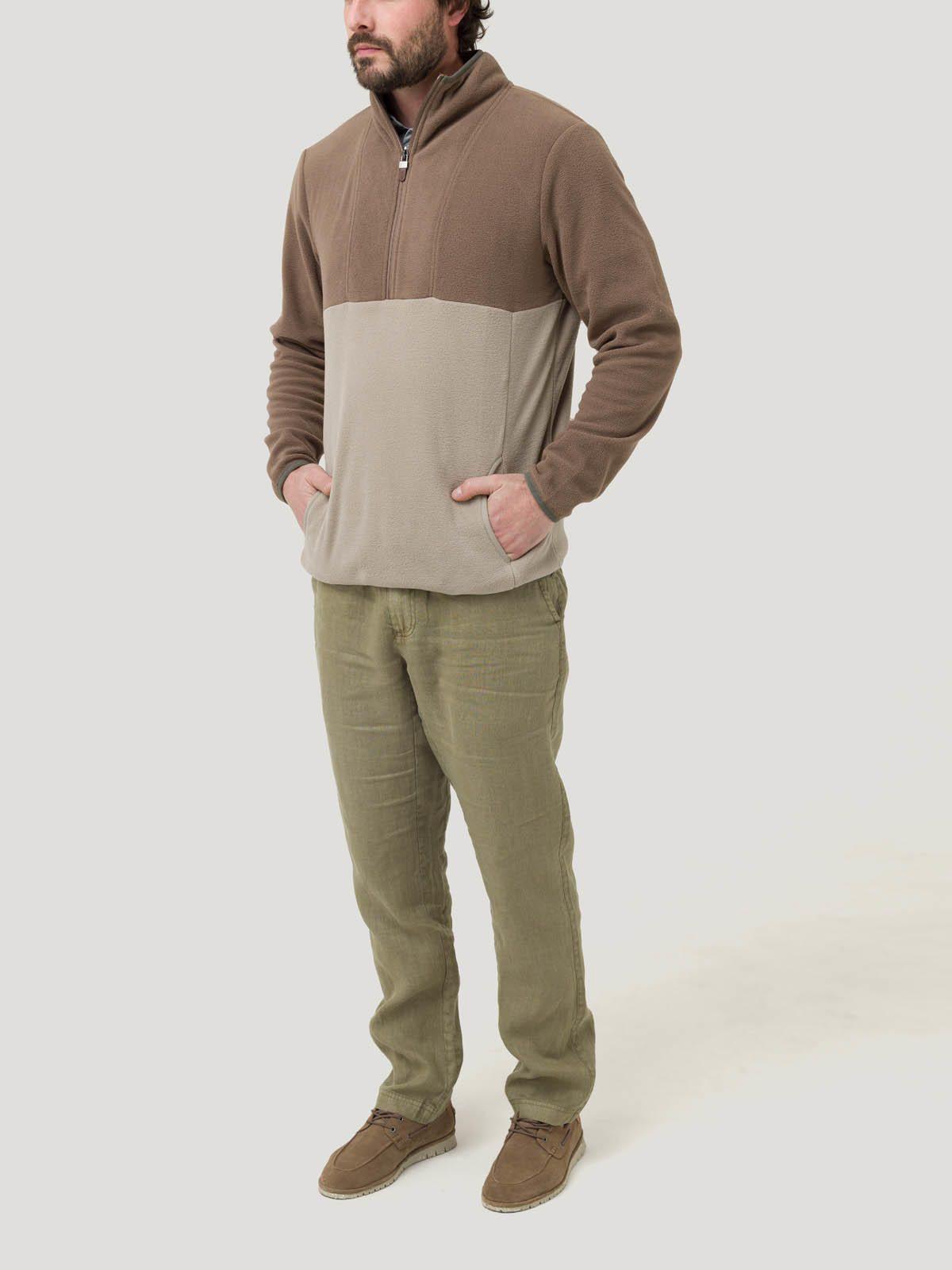 Polar Fibras Recicladas Hombre Atlas Café-7