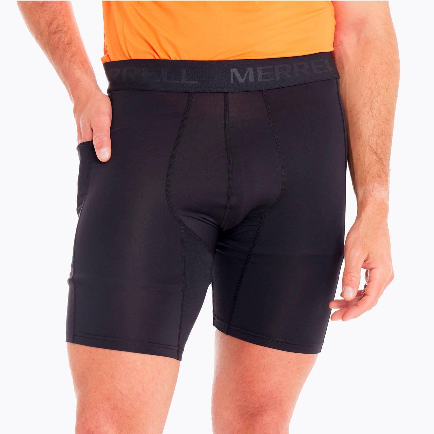 Short Hombre Compresión Biker Ed Skyfire Negro-0