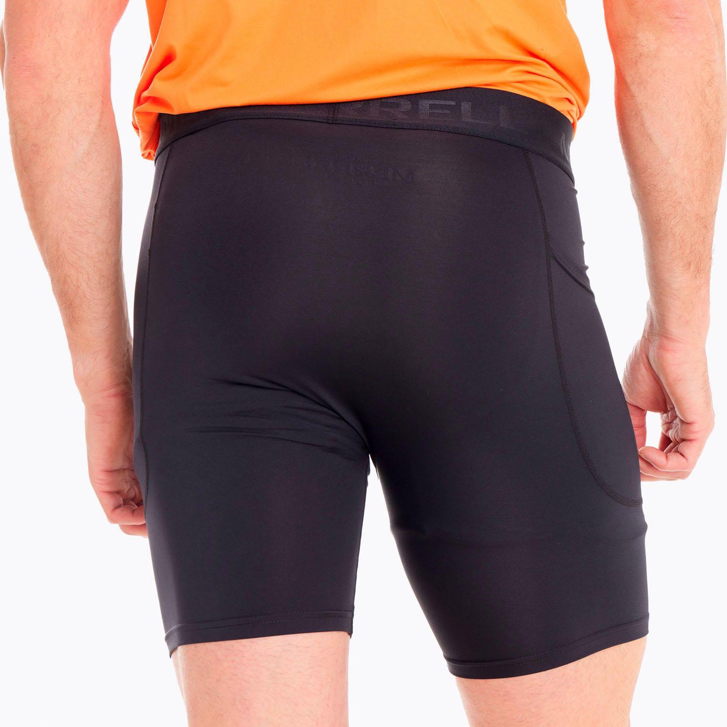 Short Hombre Compresión Biker Ed Skyfire Negro-1