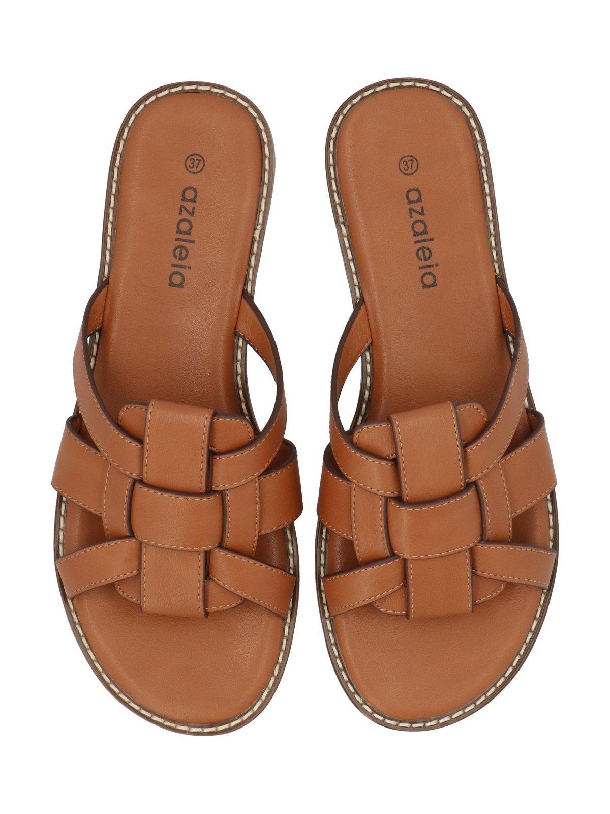 Sandalia Mujer Yardena Cognac-7