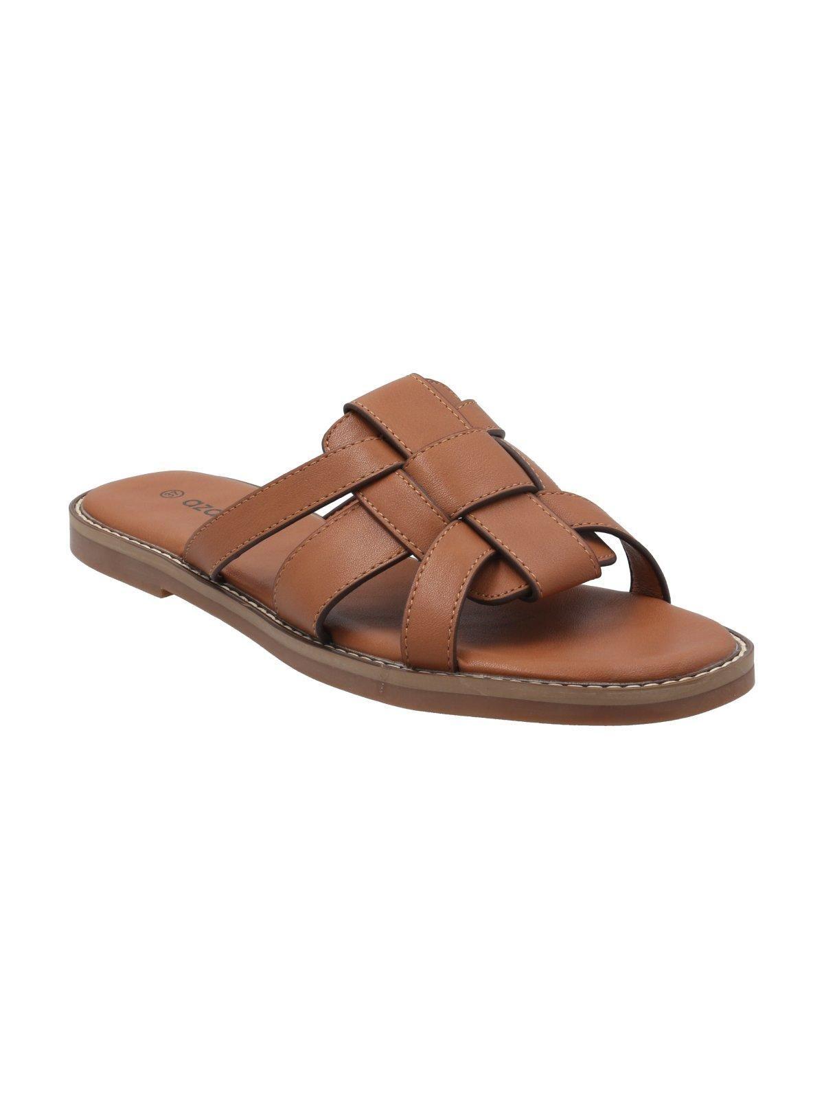 Sandalia Mujer Yardena Cognac-0