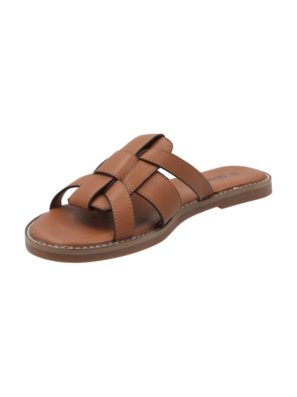 Sandalia Mujer Yardena Cognac-4