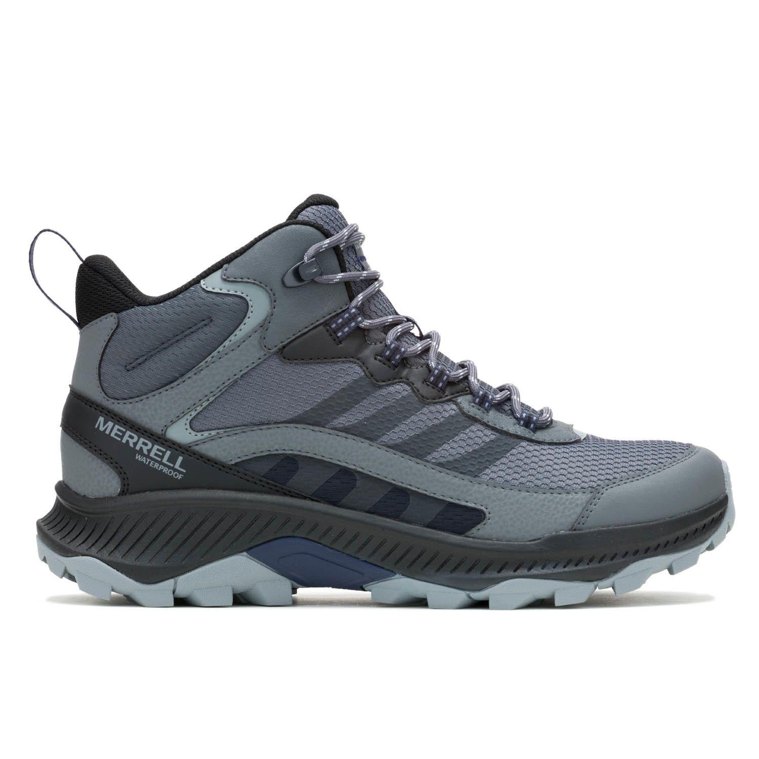 Botin Hombre Speed Strike 2 Mid Wp Gris-0