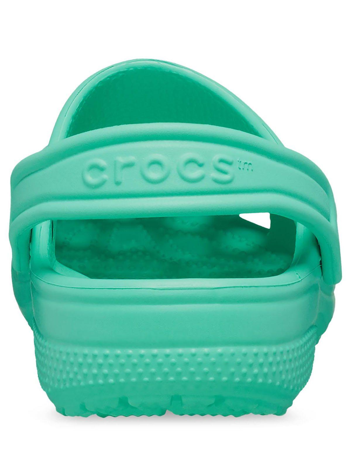 Zueco Crocs Niño Classic Clog K Verde Agua-6