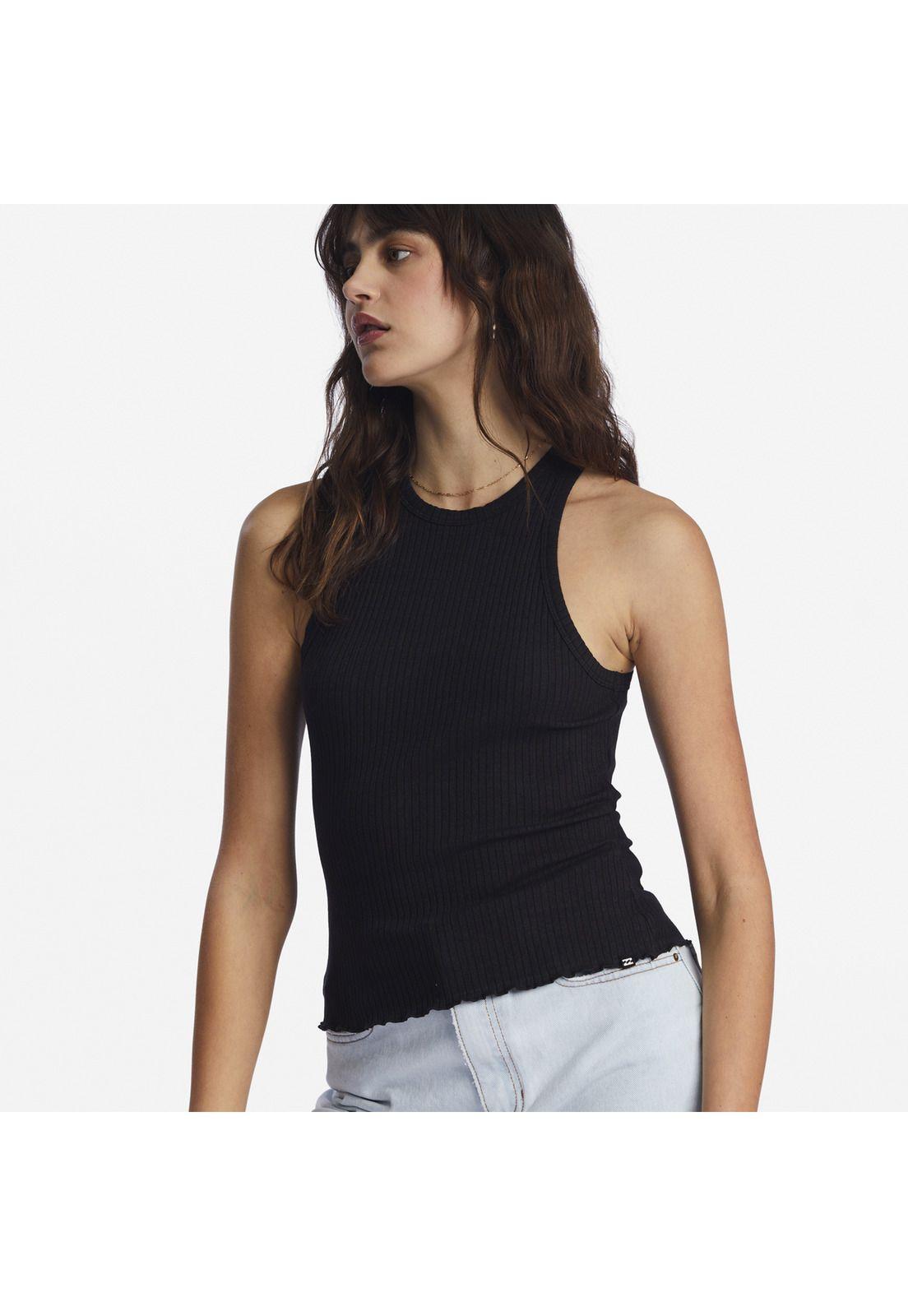 Polera S/M Mujer Tomoboy Tank J Kttp Negro-4