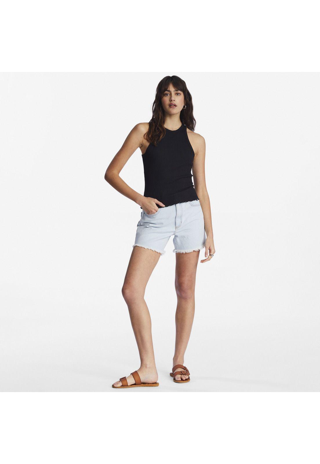 Polera S/M Mujer Tomoboy Tank J Kttp Negro-5