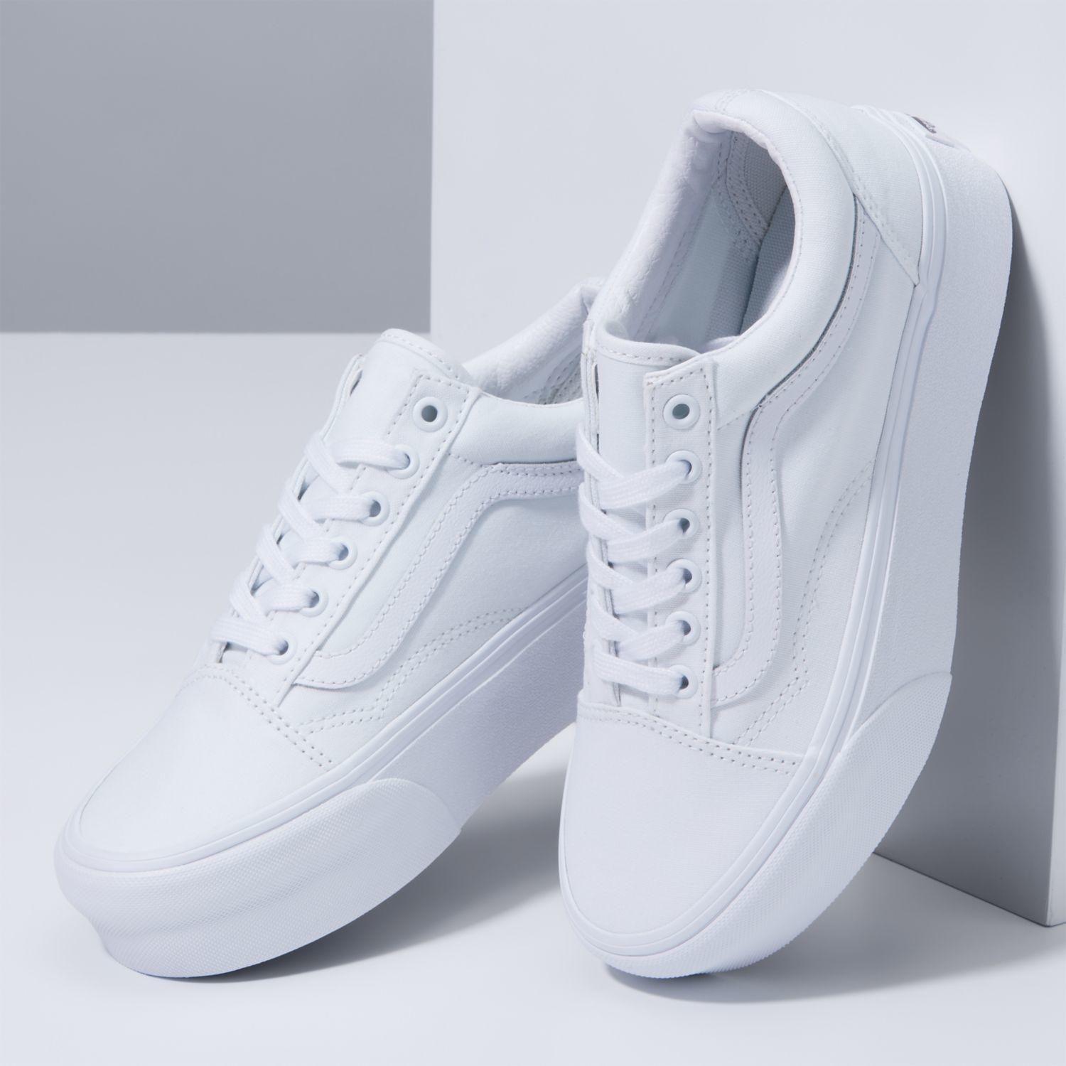 Zapatilla Unisex Ua Old Skool Stackform True White-3