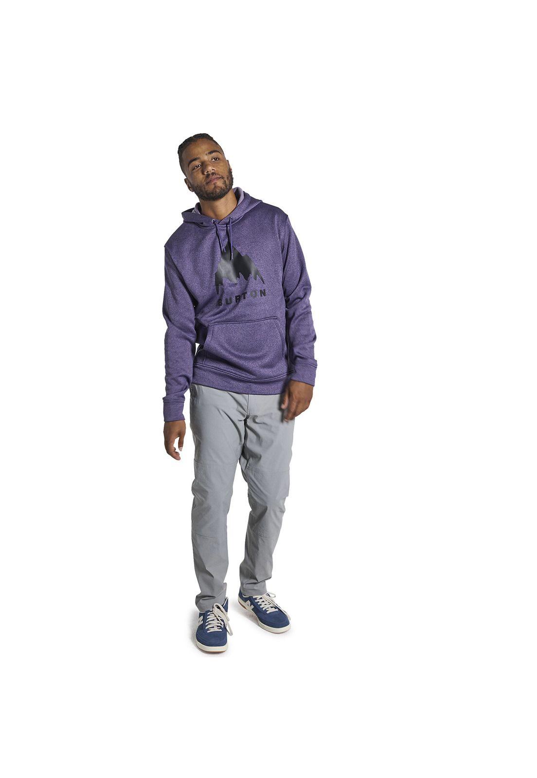 Polerón Hombre Oak Pullover Morado-1