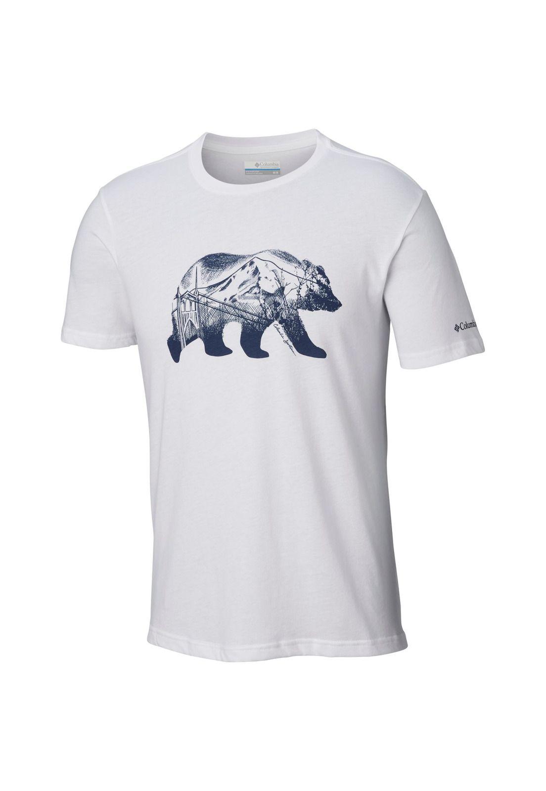 Polera M/C Baker Brook™ Tee Blanco-0