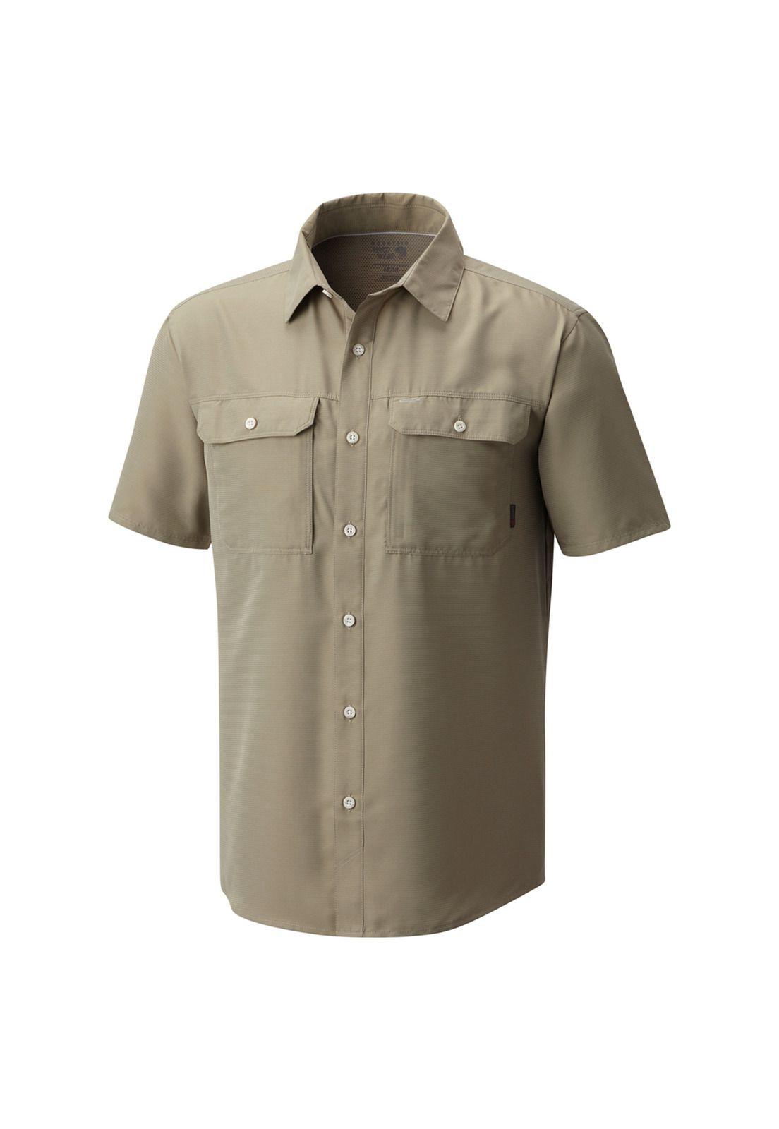 Camisa M/C Hombre Canyon Blanco-0