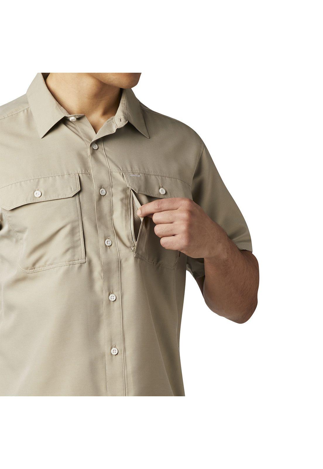 Camisa M/C Hombre Canyon Blanco-2