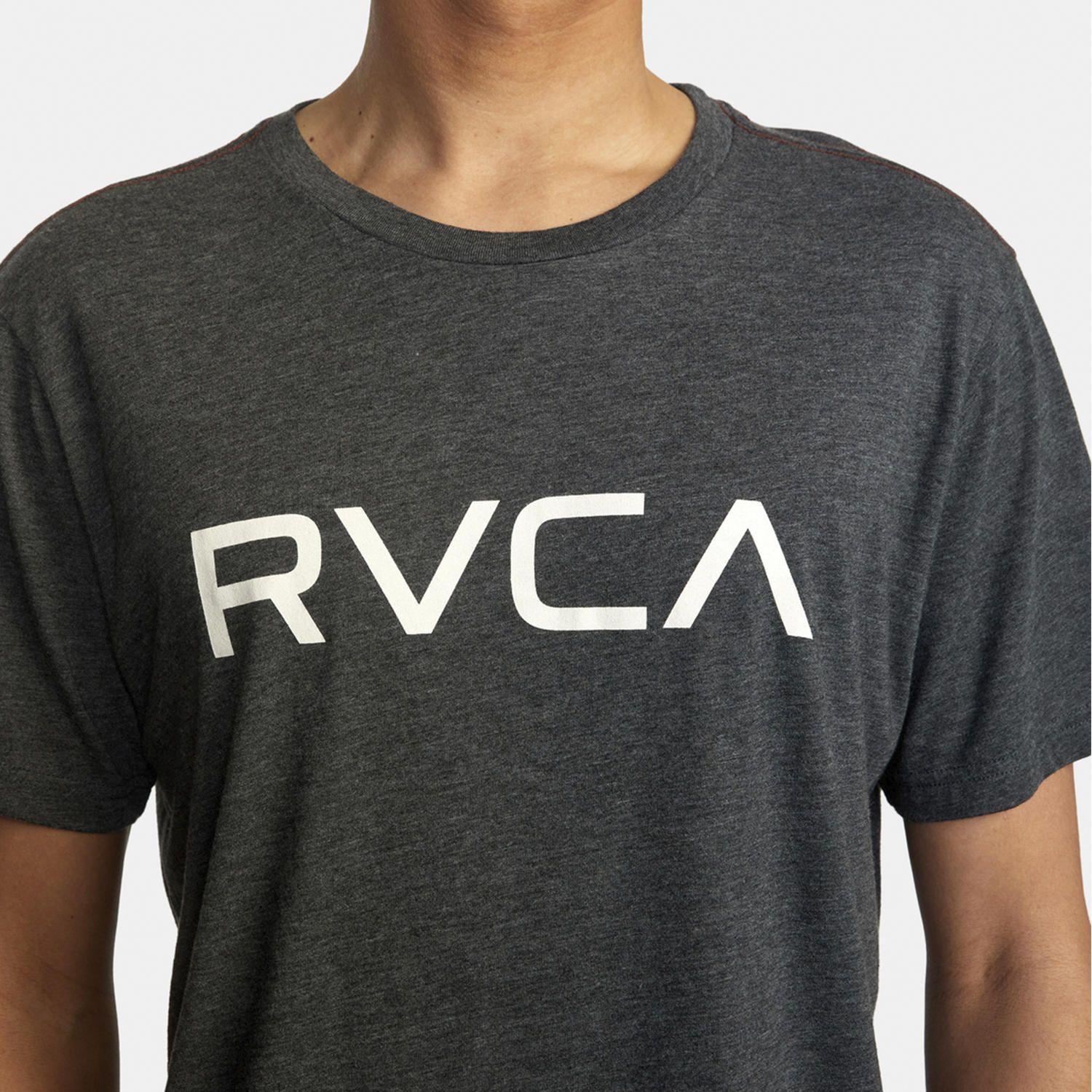 Polera M/C Hombre Big Rvca Ss M Tees B Gris Oscuro-6