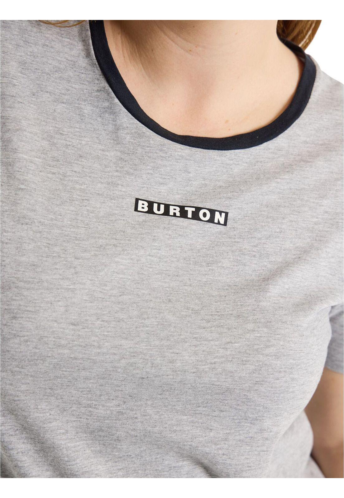 Polera Manga Corta Mujer Vault Gris-4