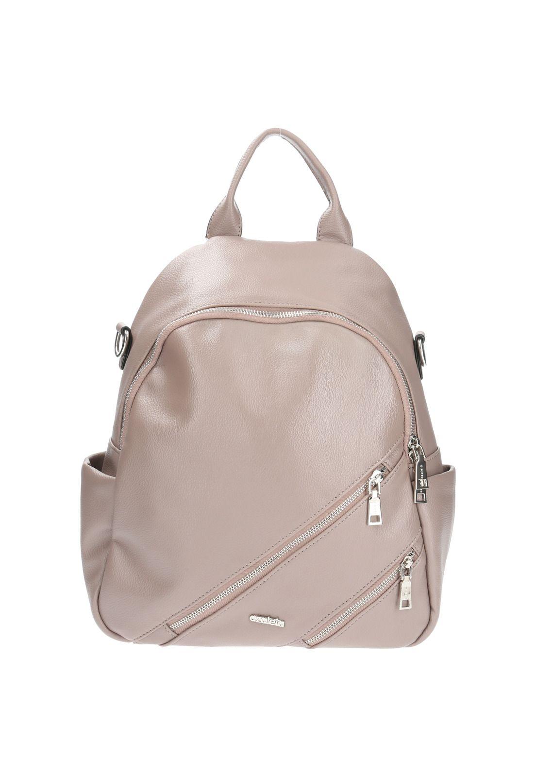 Mochila Convertible Cami Backbag Café Mujer-0