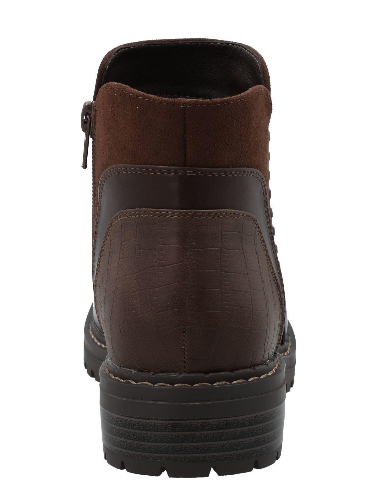 Botín Mujer Lisa 2 Café-6