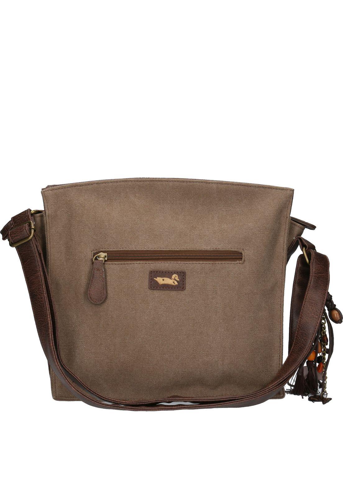 Cartera Mujer Fiore Cross Café-2