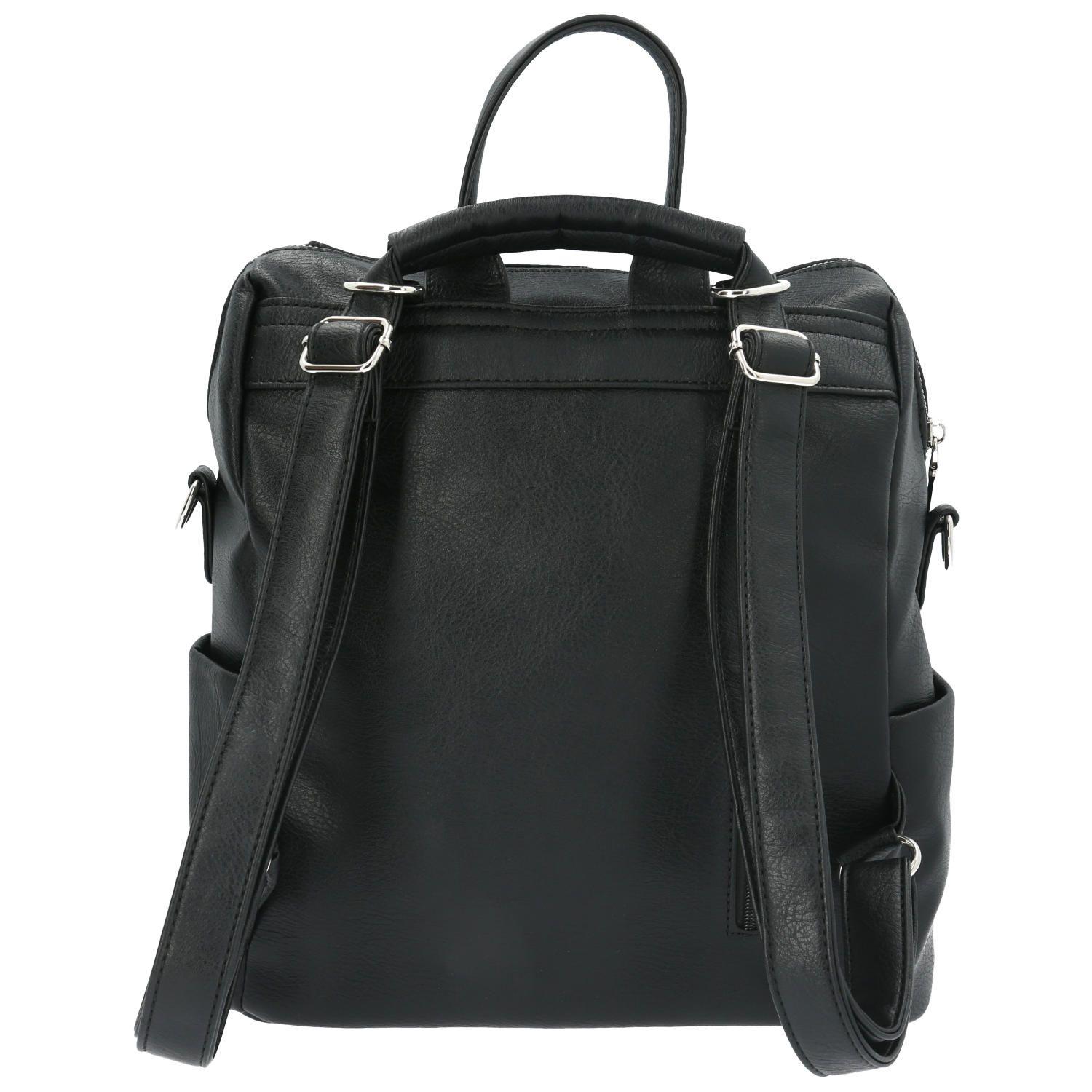 Cartera Negro Co Daisy Backbag Mujer Azaleia | Paris.cl