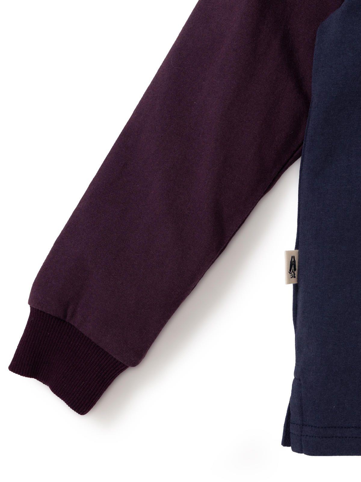 Polera Manga Larga Niño North Azul-4