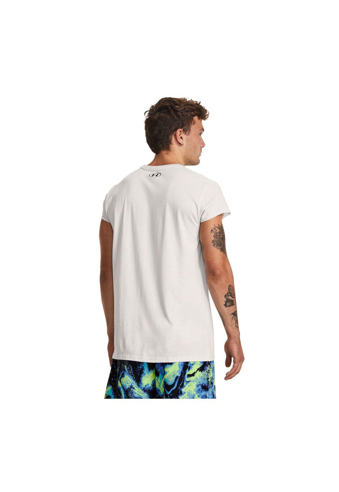 Polera M/C Training Project Rock Negro Hombre-4