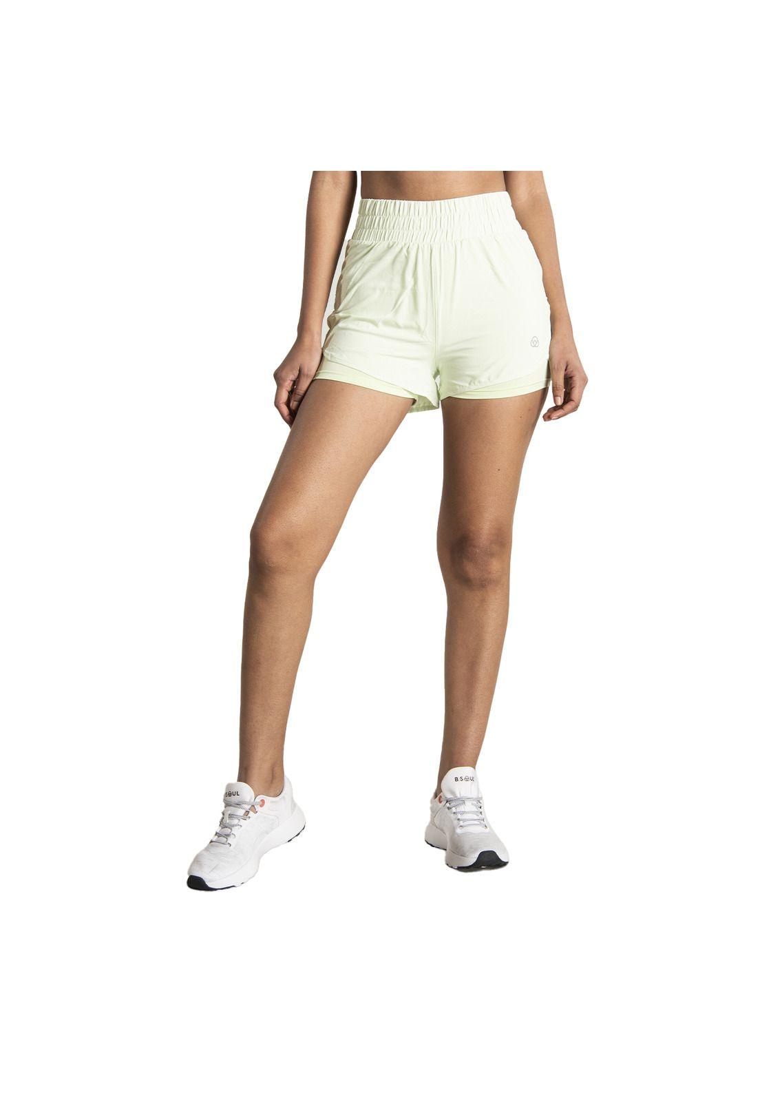 Short Mujer Short W/Inn Leg Sofia Verde Manzana-0