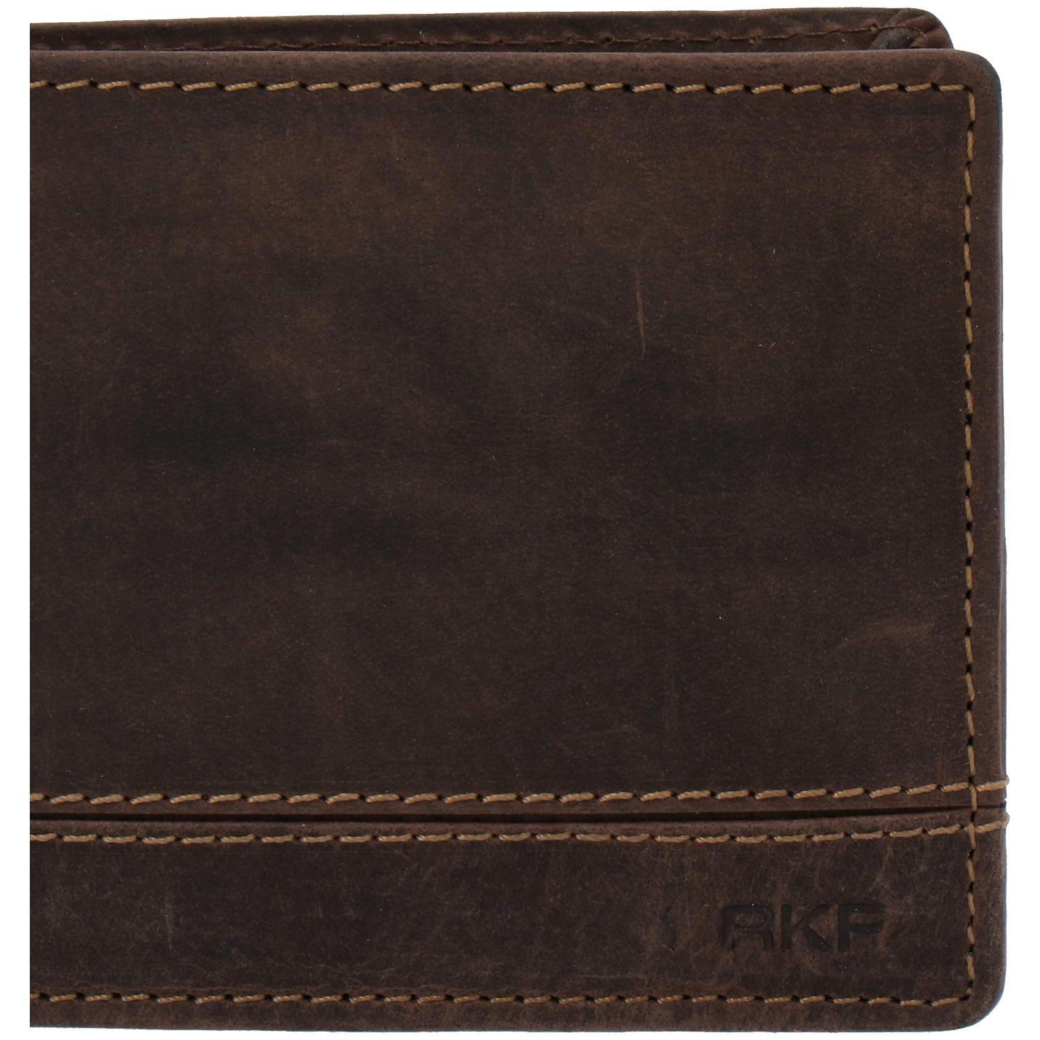 Billetera Hombre Ks Stitch Café-4