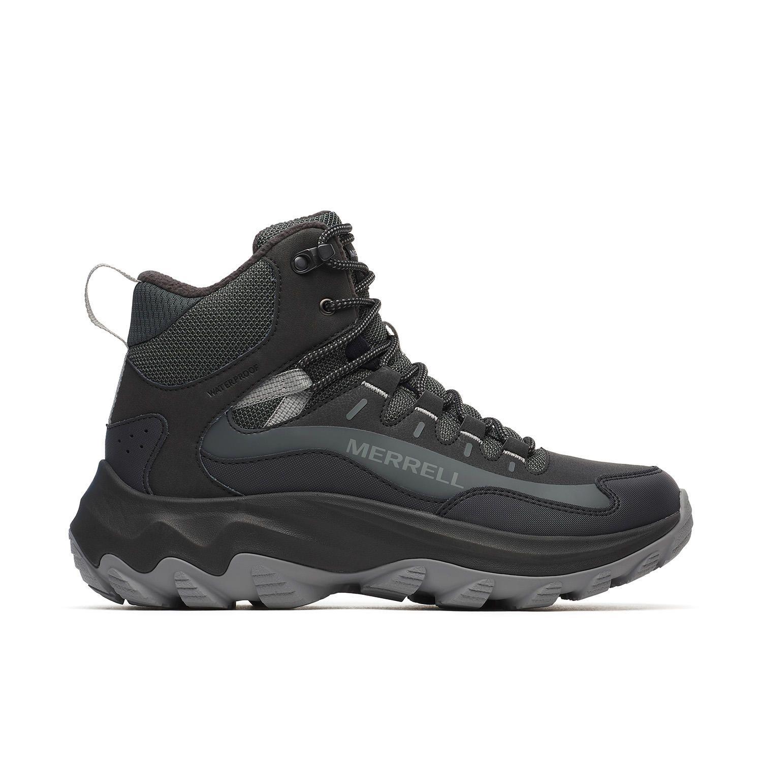 Botin Cuero Mujer Thermo Chill 2 Mid Waterproof Negro-0
