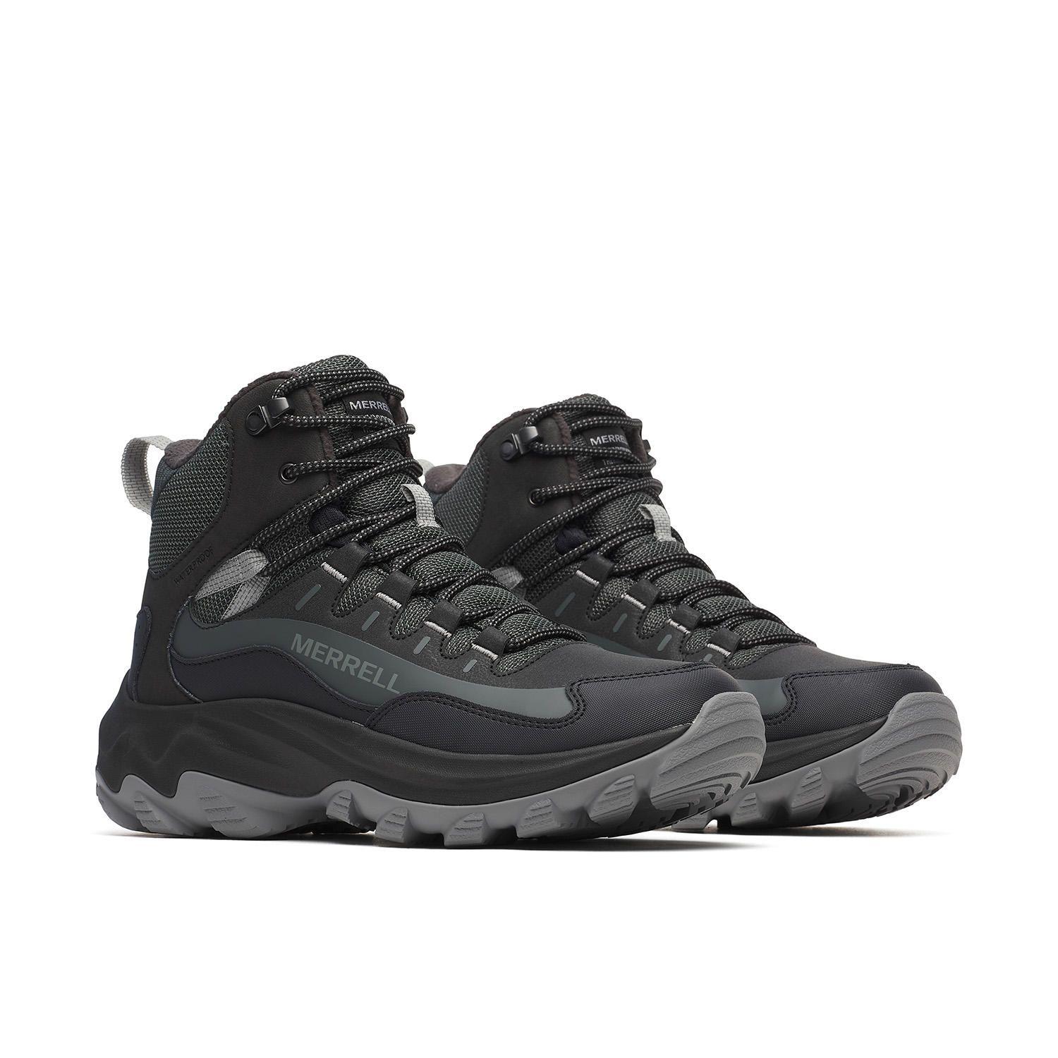 Botin Cuero Mujer Thermo Chill 2 Mid Waterproof Negro-3