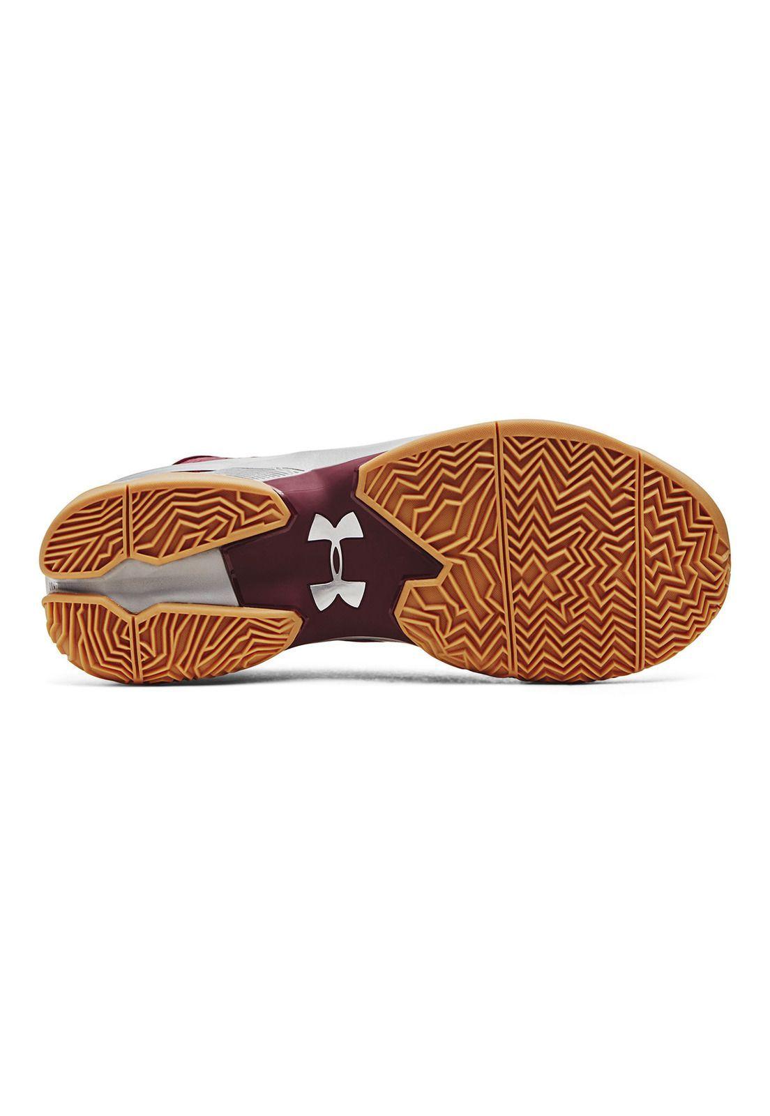 Zapatilla Under Armour Curry 2 Retro Unisex Rojo-3