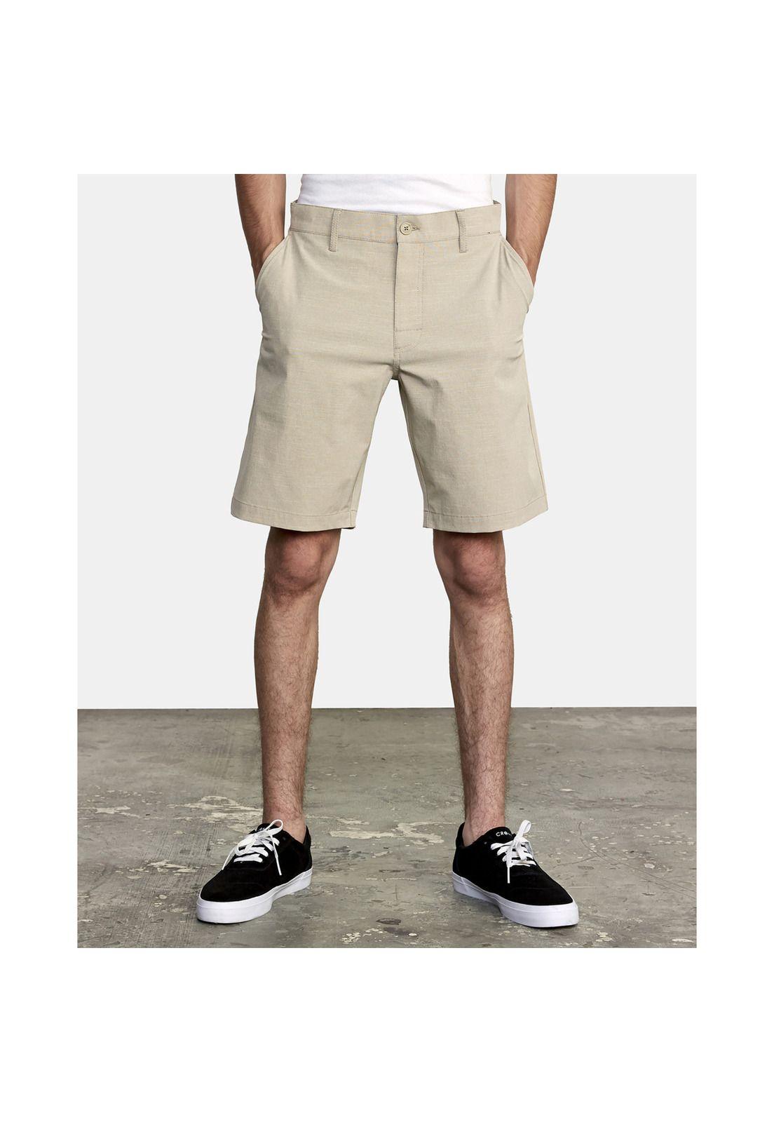 Short Balance Hybrid Wkst Gris Claro Hombre-3