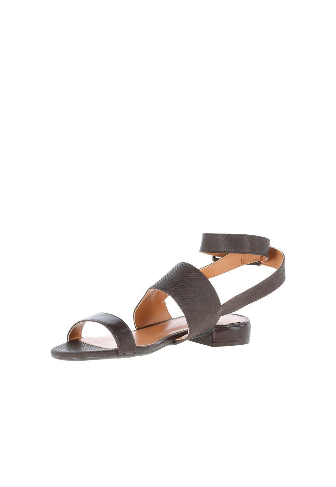 Sandalia Cuero Wishwell Café Mujer-2