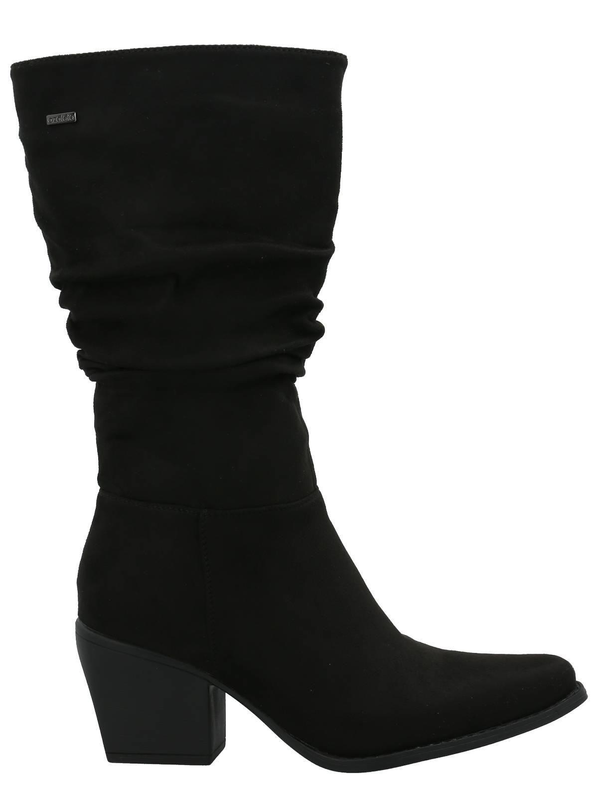 Bota Rodez Mujer Negro-1
