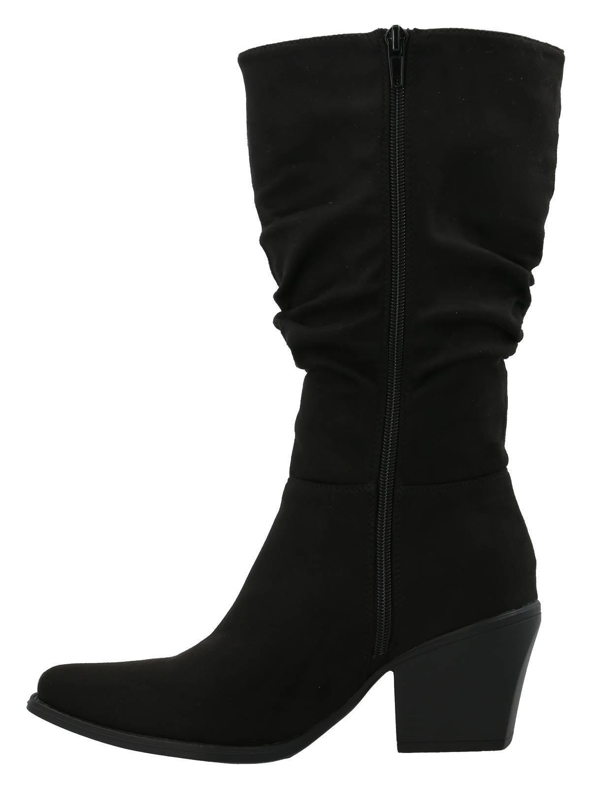 Bota Rodez Mujer Negro-5
