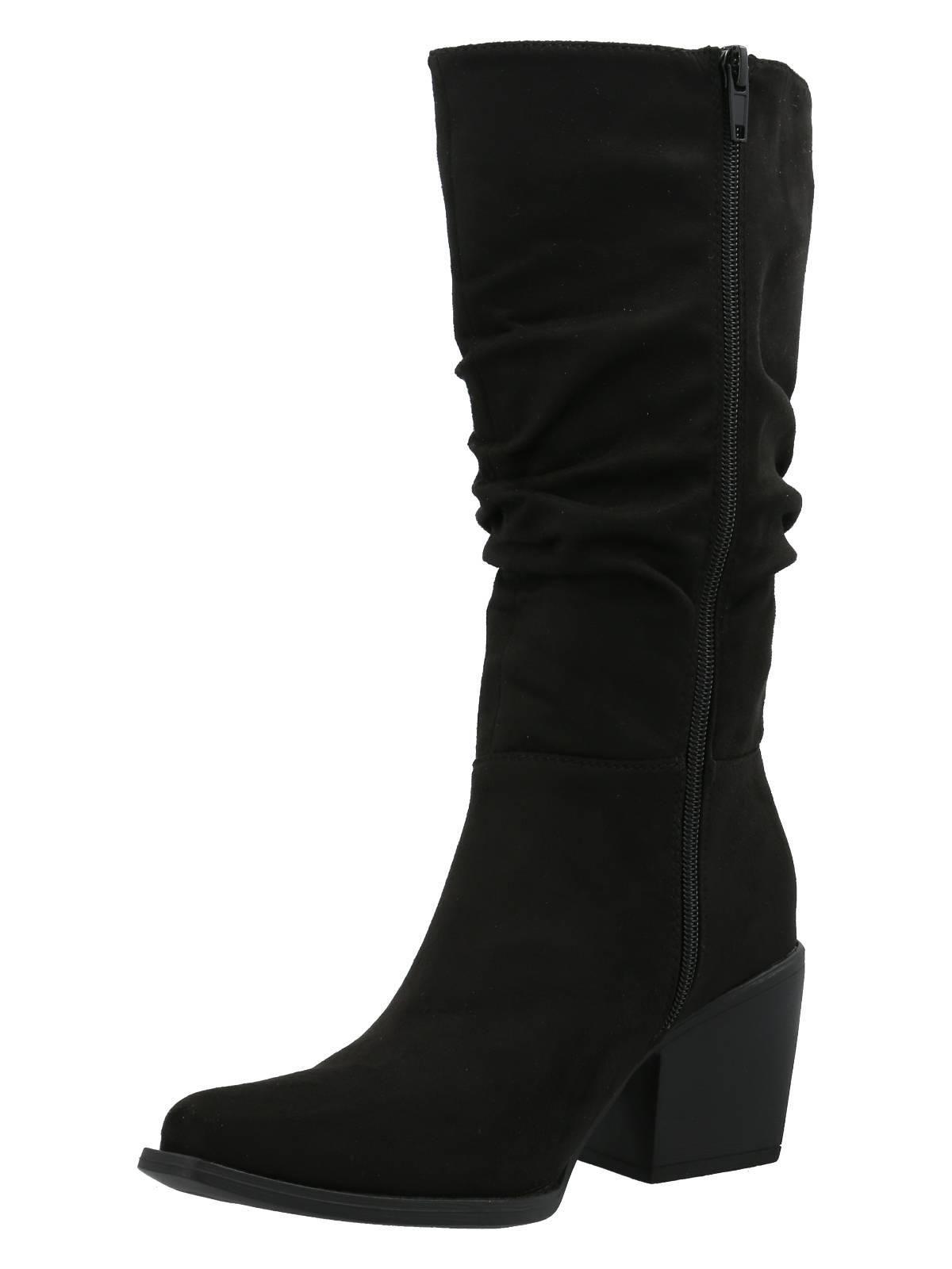 Bota Rodez Mujer Negro-4