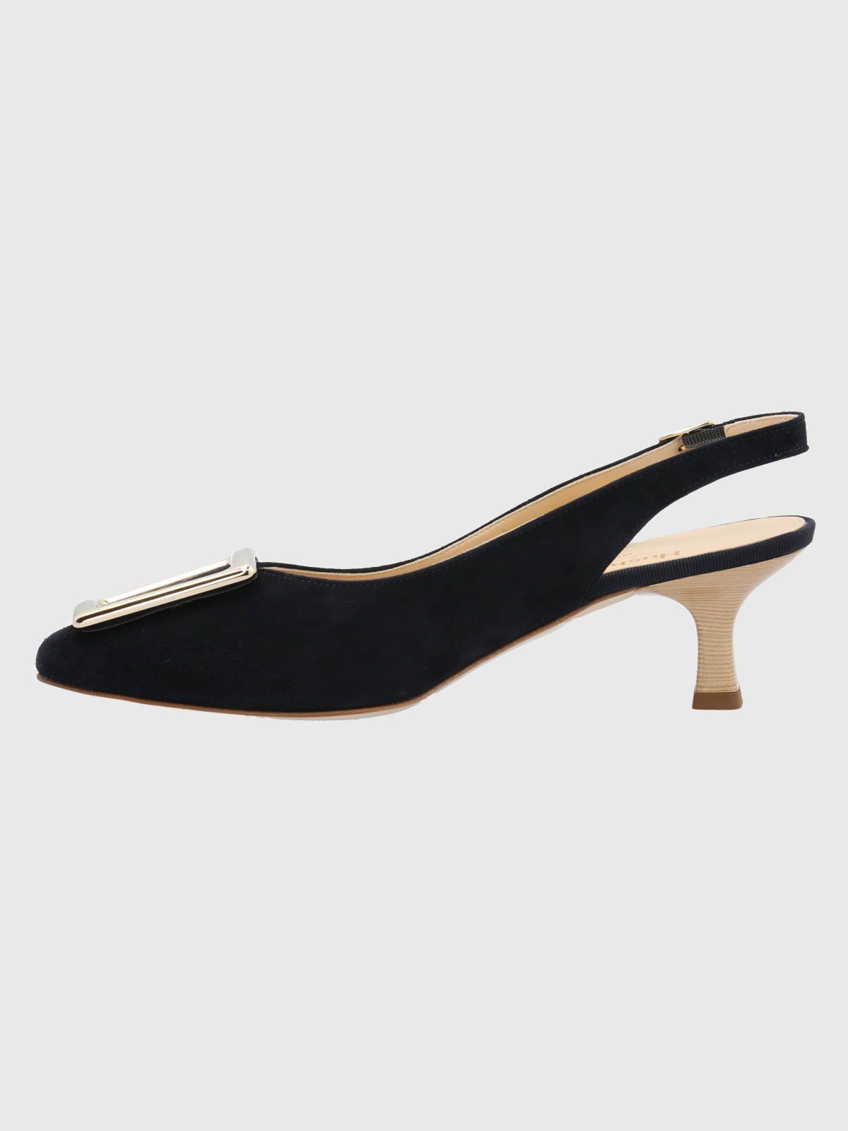 Zapato Cuero Azul Oscuro Mujer Rosella -5