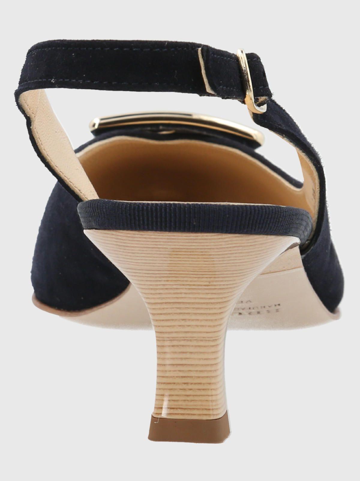 Zapato Cuero Azul Oscuro Mujer Rosella -6