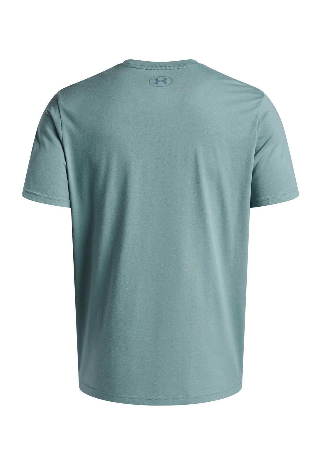 Polera Manga Corta Lifestyle  Hombre Left Chest Logo Verde -1