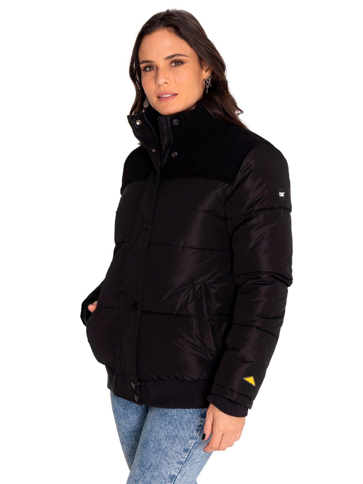 Chaqueta Mujer W Heavyweight Insulated Puffer Negro-1