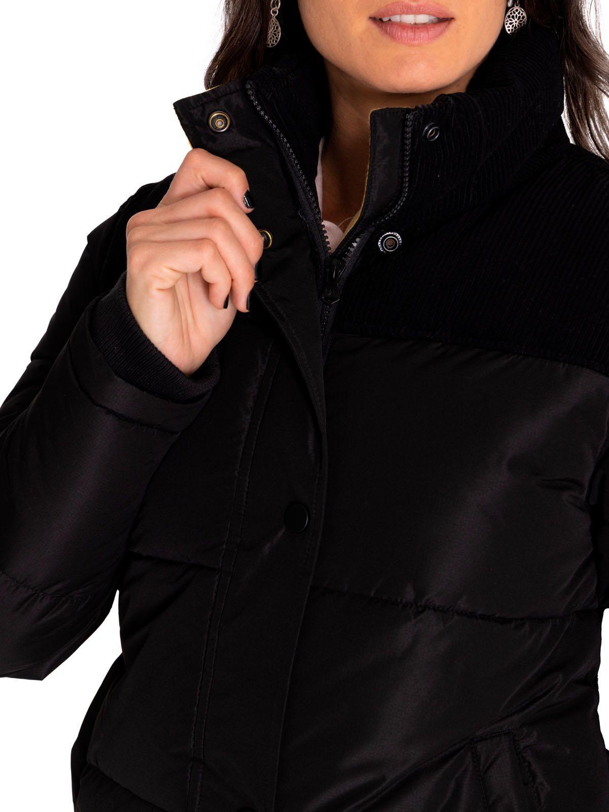 Chaqueta Mujer W Heavyweight Insulated Puffer Negro-4