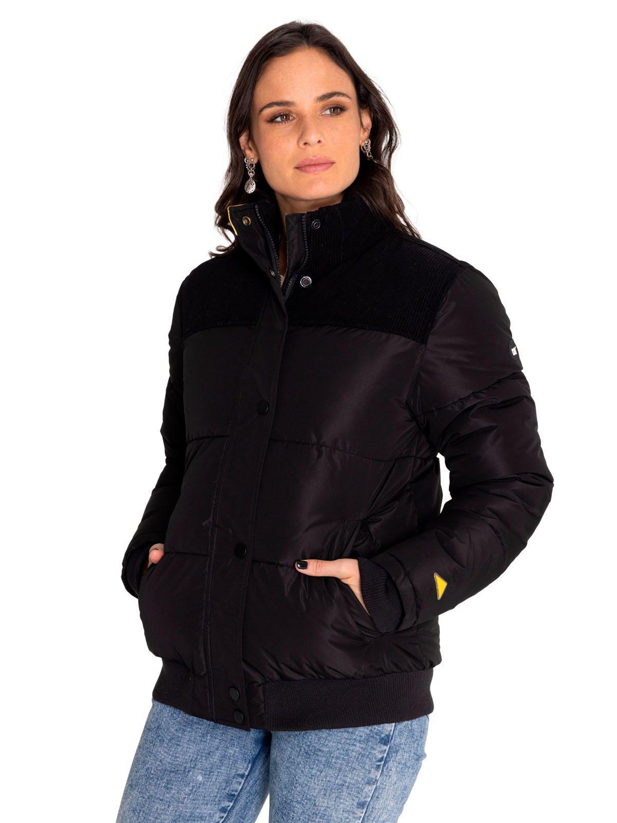 Chaqueta Mujer W Heavyweight Insulated Puffer Negro-6