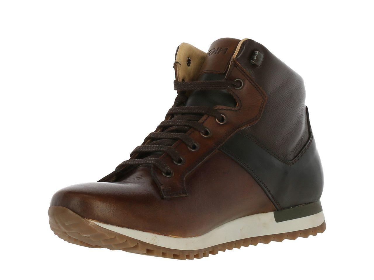 Botin Cuero Hercules Dark Brown/Tan-1
